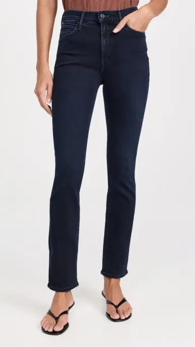 Mother The Mid Rise Dazzler Ankle Jeans Chip On My Shoulder 26 | Thumbnail 2