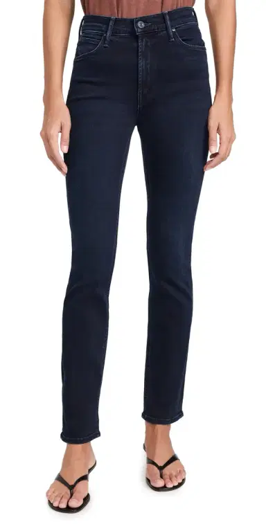 Mother The Mid Rise Dazzler Ankle Jeans Chip On My Shoulder 26 | Thumbnail 1