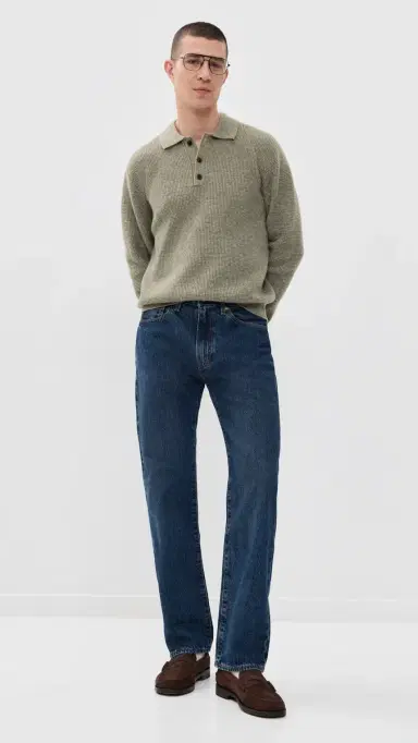 Levi's 555 Relaxed Straight Jeans Check the Score 33 | Thumbnail 5
