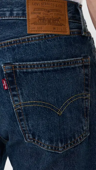 Levi's 555 Relaxed Straight Jeans Check the Score 33 | Thumbnail 6
