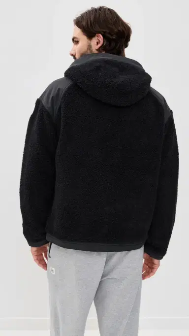 Canada Goose Alberni Reversible Fleece Bomber Black/Black S | Thumbnail 3
