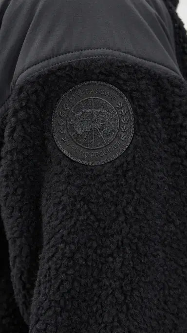 Canada Goose Alberni Reversible Fleece Bomber Black/Black S | Thumbnail 6