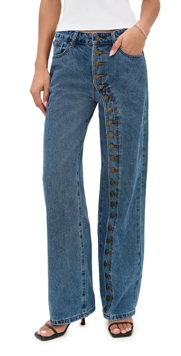 Lioness Penny Jeans Denim Blue