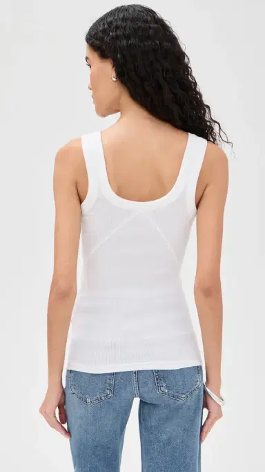 rag & bone The Essential Rib U Neck Tank | Thumbnail 3 rag & bone The Essential Rib U Neck Tank | Thumbnail 3