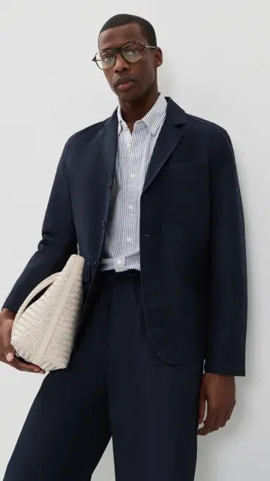 Alex Mill Mill Blazer Dark Navy | Thumbnail 2