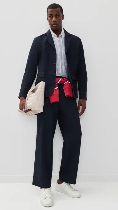Alex Mill Mill Blazer Dark Navy | Thumbnail 5