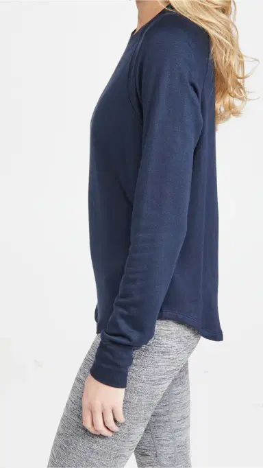 Splits59 Warm Up Pullover Sweatshirt Indigo S | Thumbnail 4