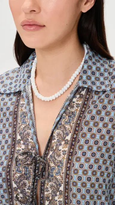 HART Opal Gemstone Necklace White One Size | Thumbnail 3