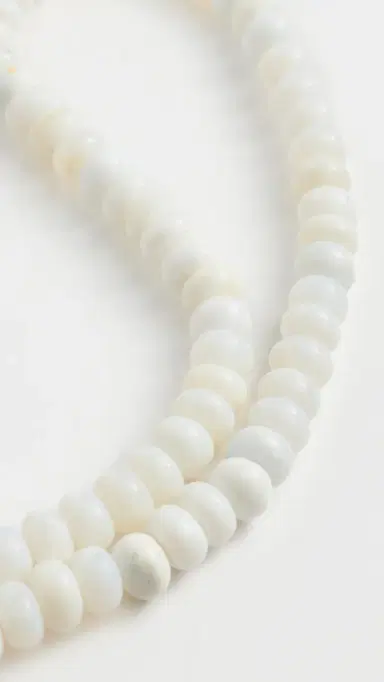 HART Opal Gemstone Necklace White One Size | Thumbnail 4