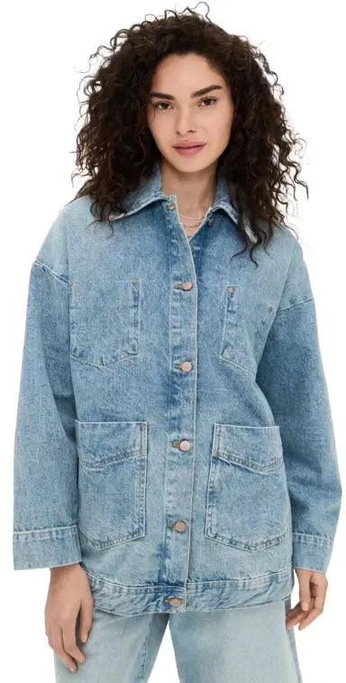 Free People Avery Denim Jacket Got The Blues | Thumbnail 1 Free People Avery Denim Jacket Got The Blues | Thumbnail 1