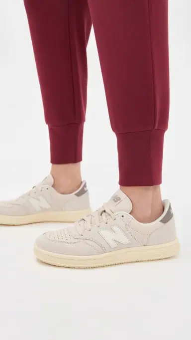 New Balance T500 Sneakers Beige/Beige | Thumbnail 3