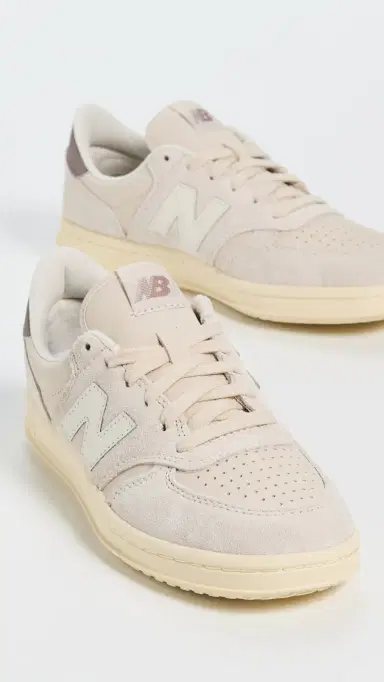 New Balance T500 Sneakers Beige/Beige | Thumbnail 5