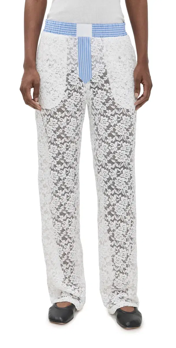 Cobain Lace Pants Porcelain