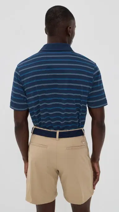 Adidas Golf Originals Archive Stripe Polo Night Indigo S | Thumbnail 3