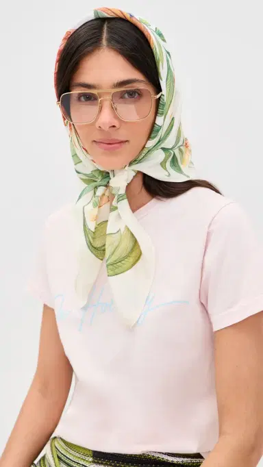 Farm Rio Retro Rio Birds Scarf Multi | Thumbnail 3