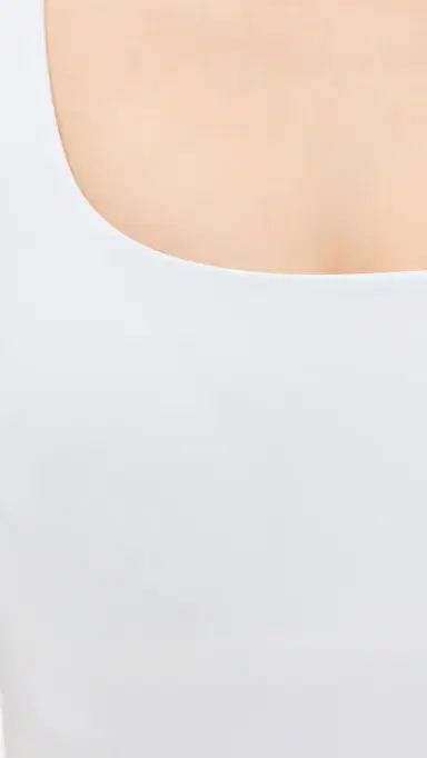 STYLEST DreamSculpt Square Neck Tank One Piece Blanc | Thumbnail 6