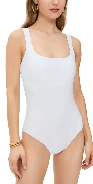 STYLEST DreamSculpt Square Neck Tank One Piece Blanc | Thumbnail 1