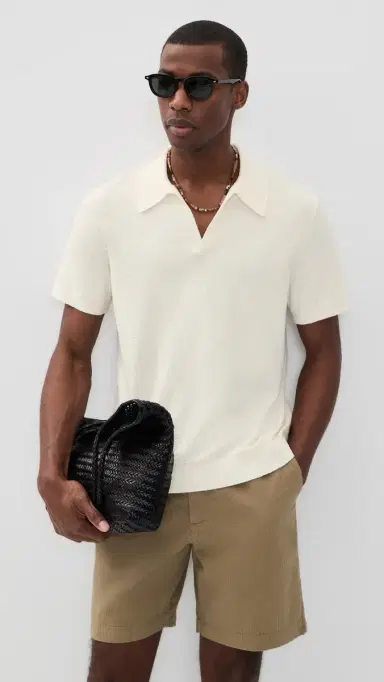 Wax London Boucle Siena Polo Ecru | Thumbnail 2