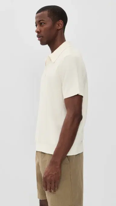 Wax London Boucle Siena Polo Ecru | Thumbnail 4