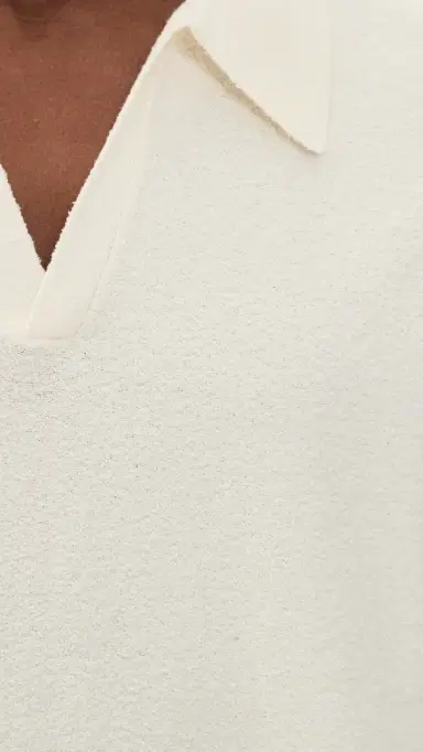 Wax London Boucle Siena Polo Ecru | Thumbnail 6