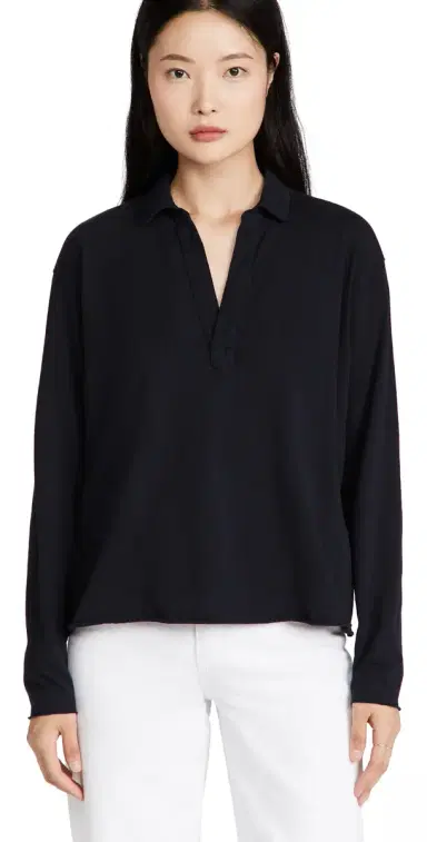 Frank & Eileen Popover Henley Tee British Royal Navy | Thumbnail 1 Frank & Eileen Popover Henley Tee British Royal Navy | Thumbnail 1