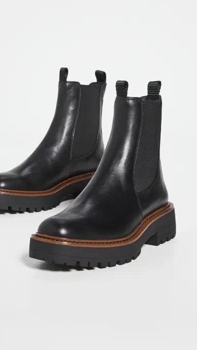 Sam Edelman Laguna Boots Black 6 | Thumbnail 2