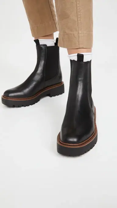 Sam Edelman Laguna Boots Black 6 | Thumbnail 3