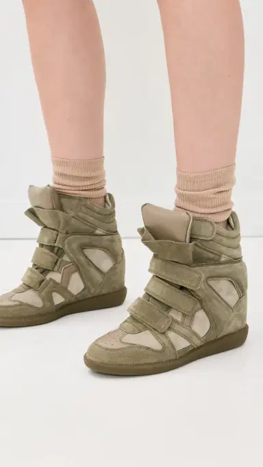Isabel Marant Bekett Sneakers Taupe 40 | Thumbnail 4