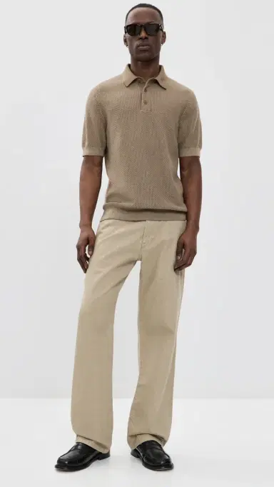 Vince Geo Jacquard Polo Teton/River and | Thumbnail 5
