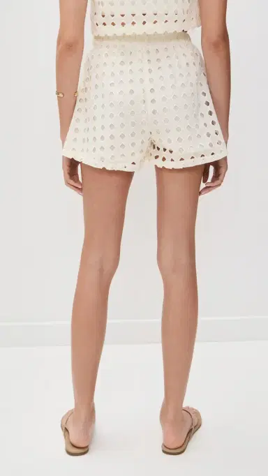 LE BOP Lucia Shorts Ivory M | Thumbnail 3