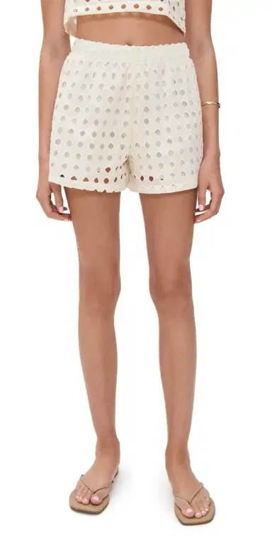 LE BOP Lucia Shorts Ivory M | Thumbnail 1