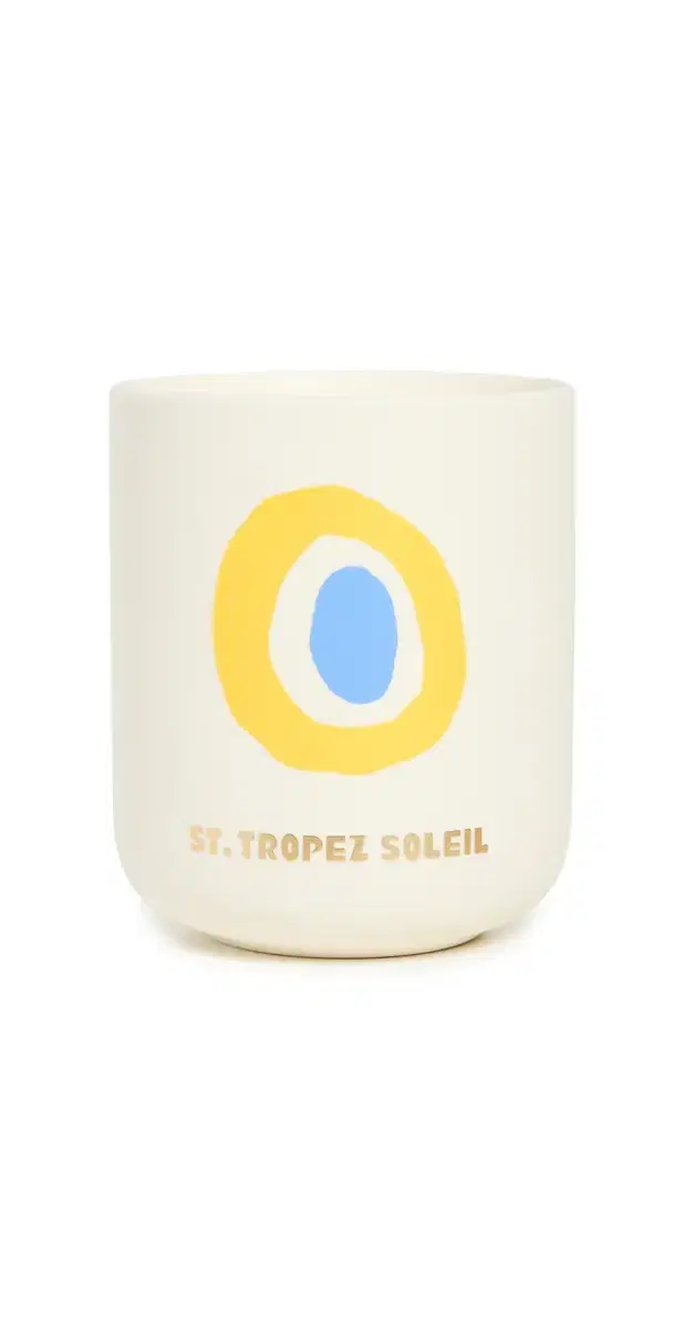 Assouline St Tropez Travel From Home Candle Orange One Size