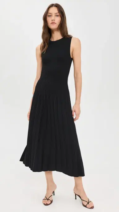 Staud Elyse Dress Black XL | Thumbnail 2