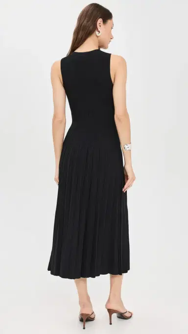 Staud Elyse Dress Black XL | Thumbnail 3
