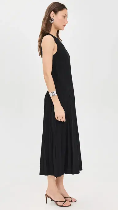 Staud Elyse Dress Black XL | Thumbnail 4
