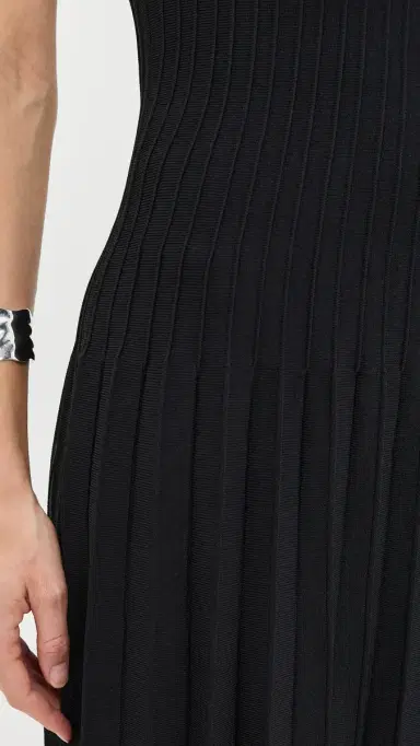 Staud Elyse Dress Black XL | Thumbnail 6