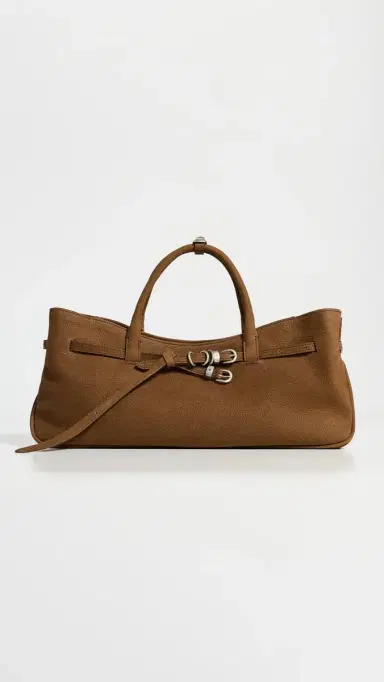 Marge Sherwood Grandma Used Shoulder Bag Chestnut Nubuck One Size | Thumbnail 2