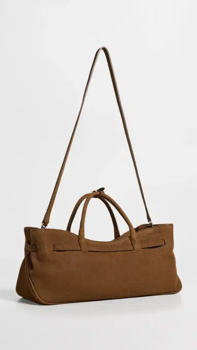 Marge Sherwood Grandma Used Shoulder Bag Chestnut Nubuck One Size | Thumbnail 4