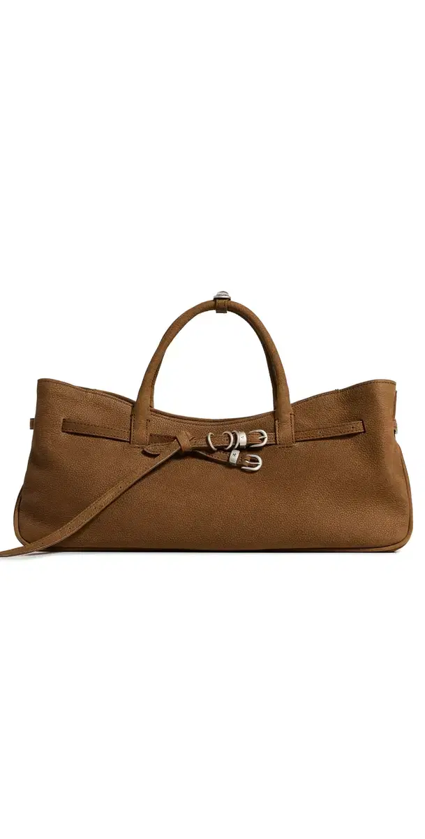 Marge Sherwood Grandma Used Shoulder Bag Chestnut Nubuck One Size