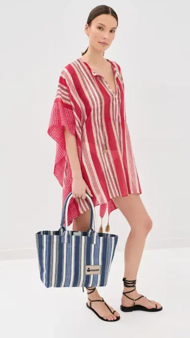 Isabel Marant Yenky Zipped Tote Blue One Size | Thumbnail 3 Isabel Marant Yenky Zipped Tote Blue One Size | Thumbnail 3