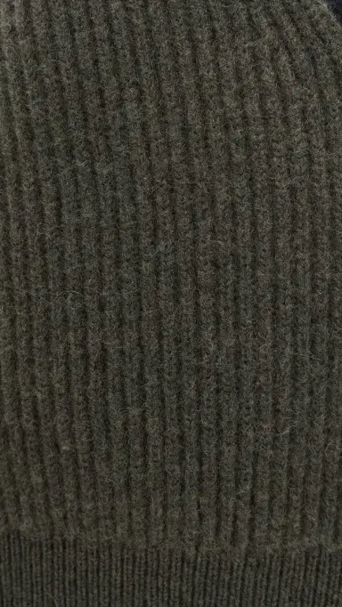 Pixie Market Deep V Neck Sweater Dark Grey M/L | Thumbnail 6