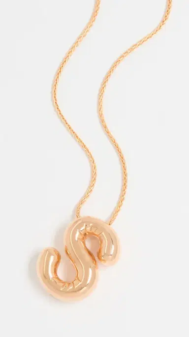 Maison Irem Balloon Initial Letter Necklace S | Thumbnail 2