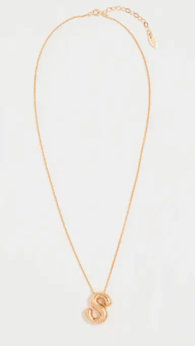 Maison Irem Balloon Initial Letter Necklace S | Thumbnail 4