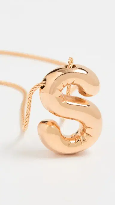 Maison Irem Balloon Initial Letter Necklace S | Thumbnail 5