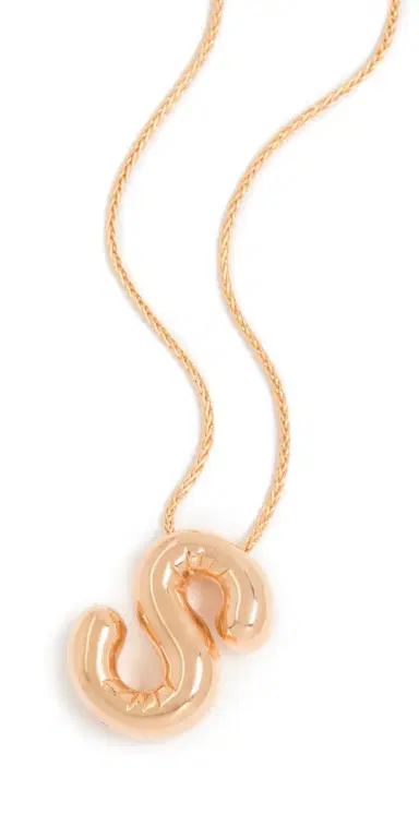 Maison Irem Balloon Initial Letter Necklace S | Thumbnail 1