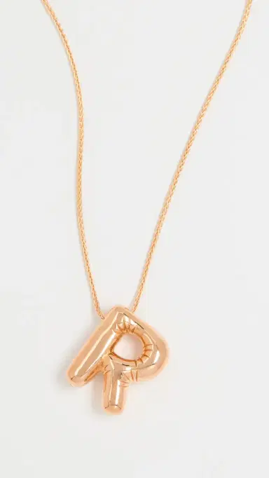 Maison Irem Balloon Initial Letter Necklace R | Thumbnail 2 Maison Irem Balloon Initial Letter Necklace R | Thumbnail 2