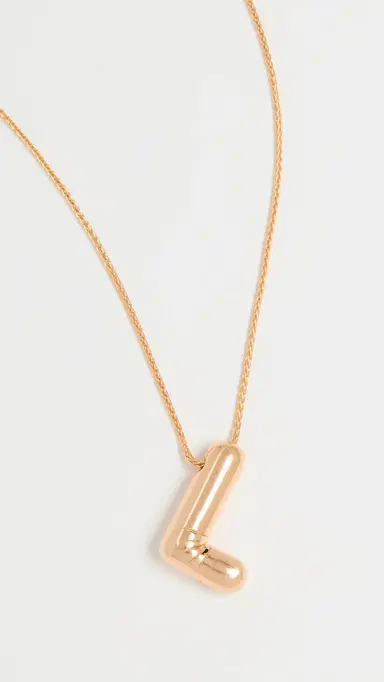 Maison Irem Balloon Initial Letter Necklace L One Size | Thumbnail 2