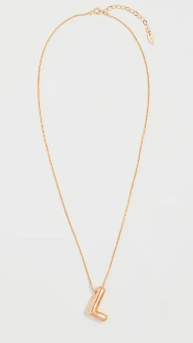 Maison Irem Balloon Initial Letter Necklace L One Size | Thumbnail 4