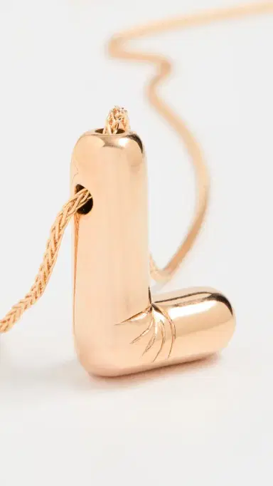 Maison Irem Balloon Initial Letter Necklace L One Size | Thumbnail 5