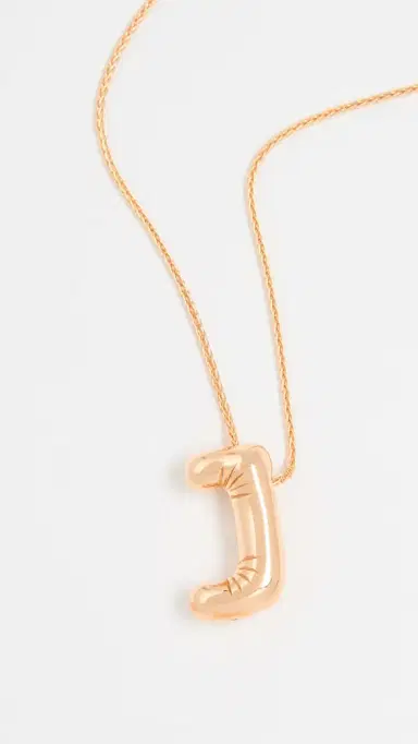 Maison Irem Balloon Initial Letter Necklace | Thumbnail 2